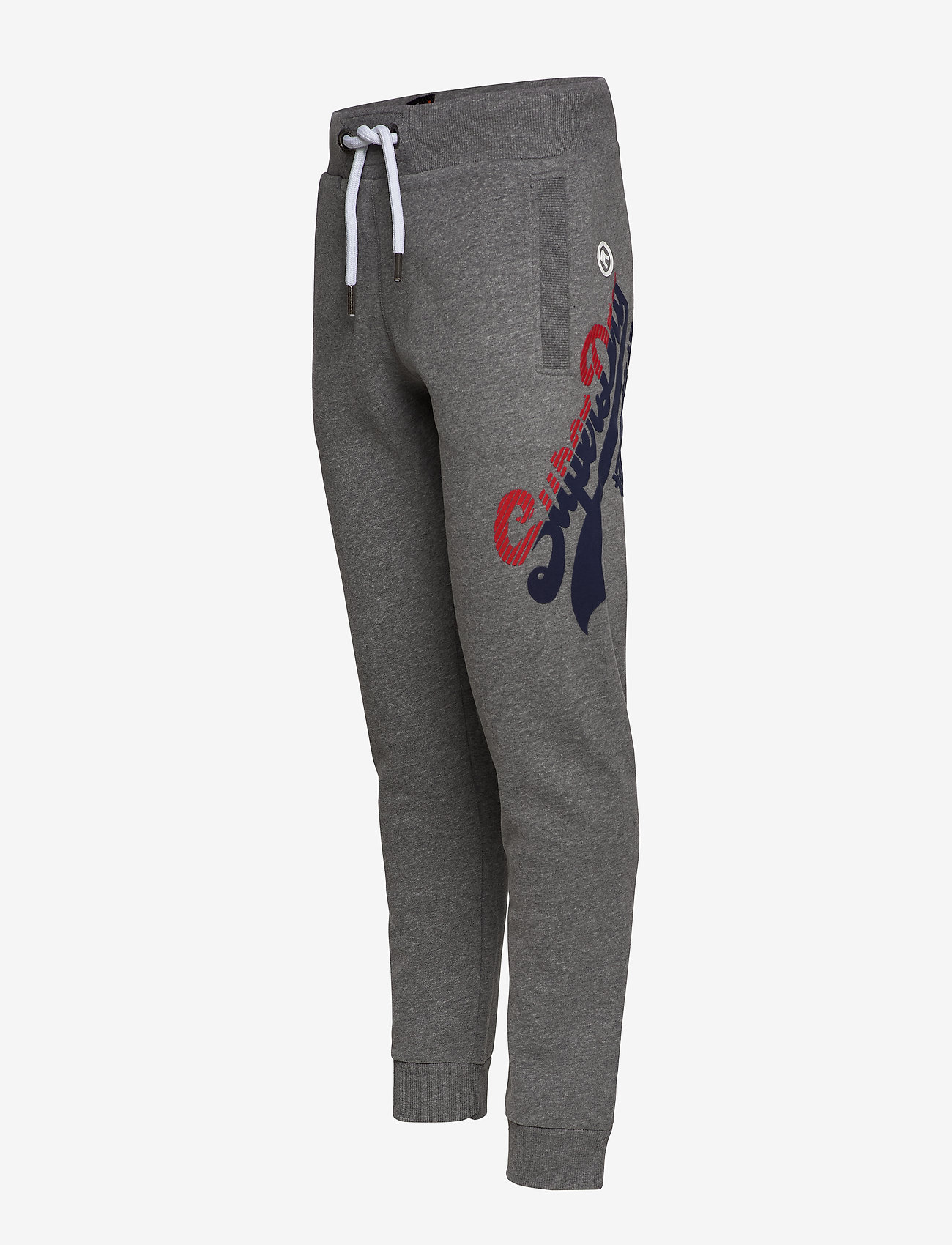 Superdry - VINTAGE LOGO TRI COL JOGGER - dark trophy grey marl - 5