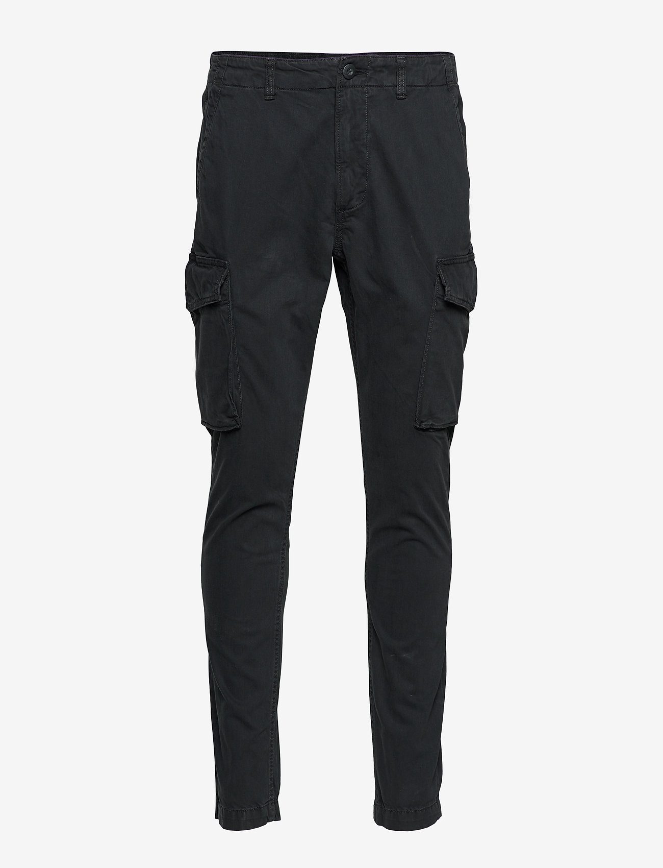 SLIM CARGO PANT - WASHED BLACK