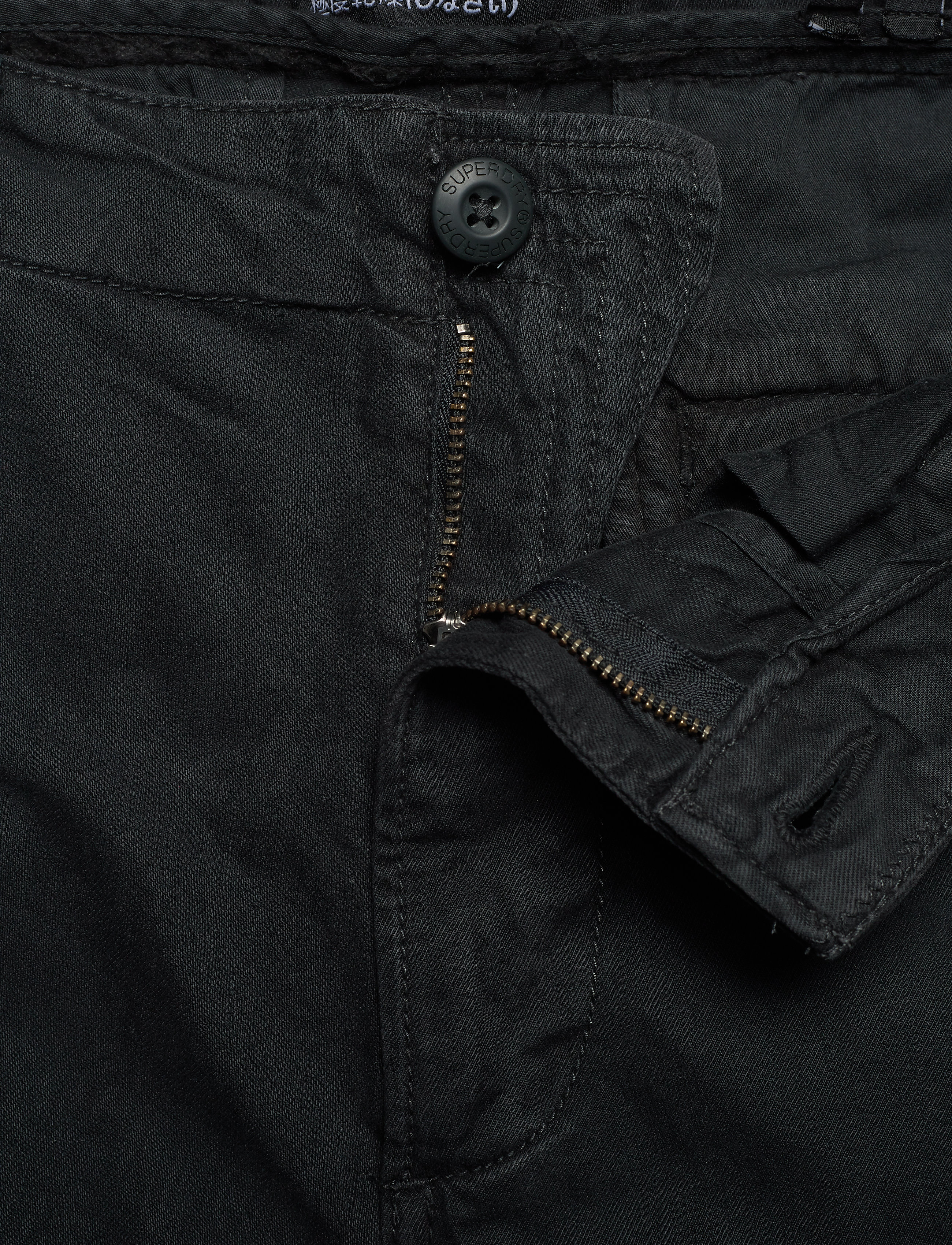 Superdry - SLIM CARGO PANT - washed black - 3