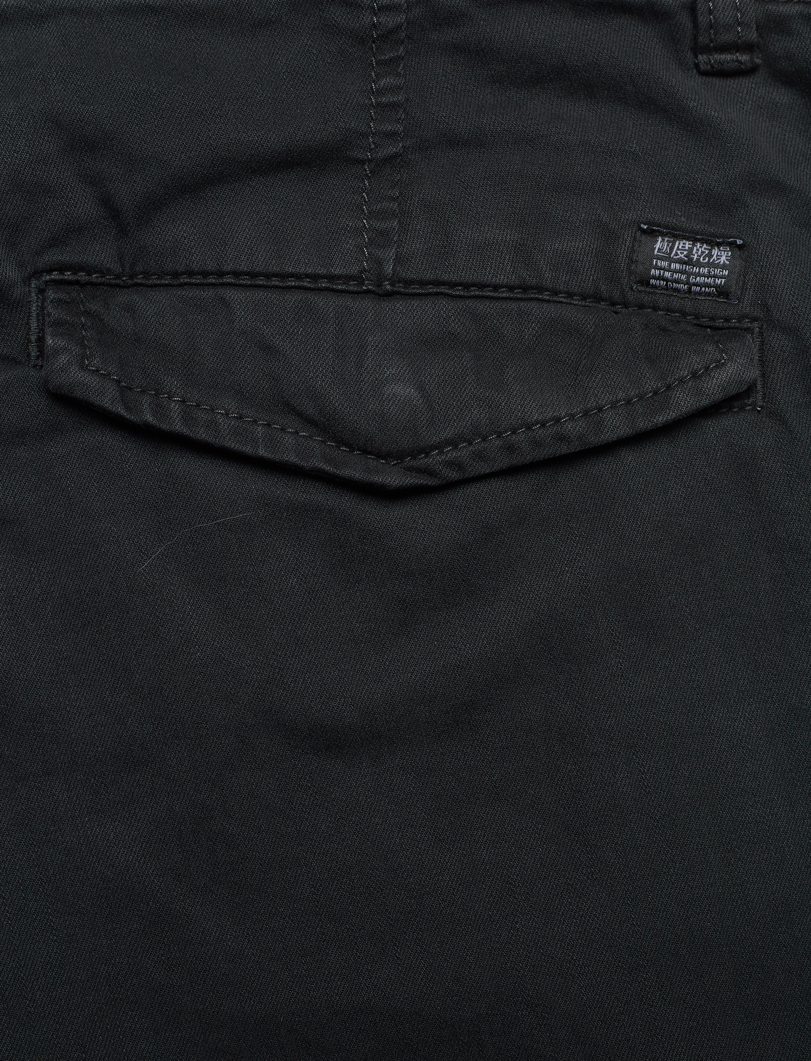 Superdry - SLIM CARGO PANT - washed black - 4