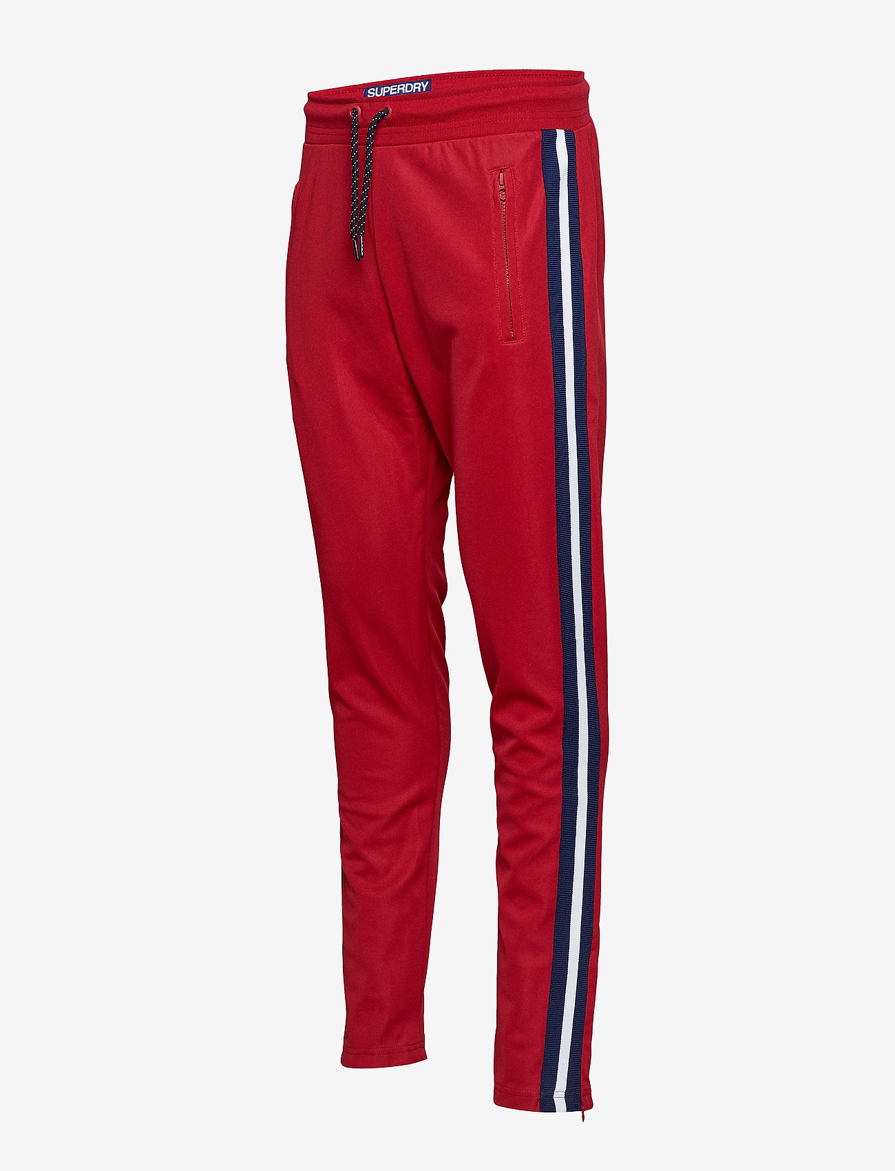 Superdry - LINEMAN SLIM SPRINT JOGGER - track red - 2