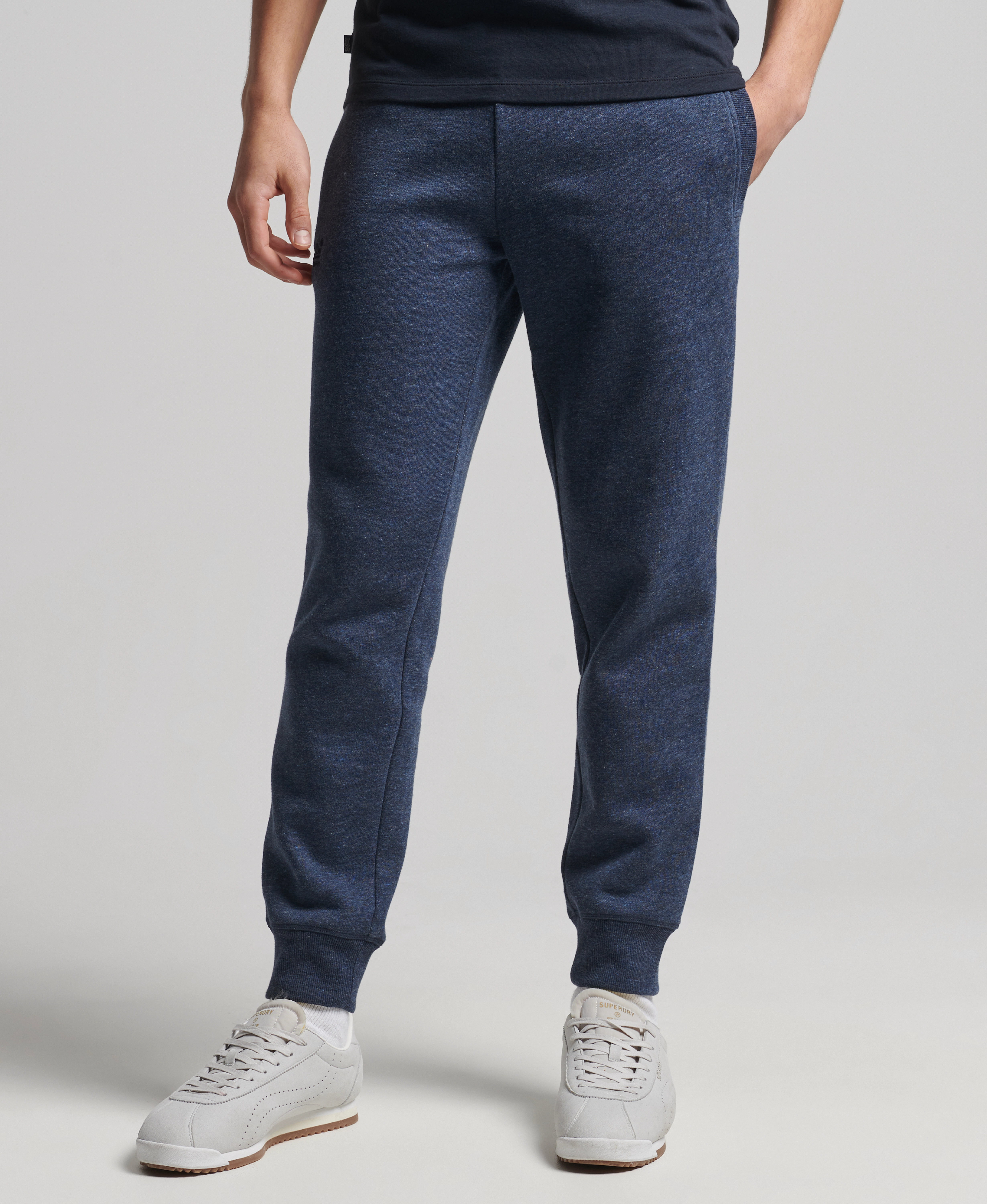 Superdry - VINTAGE LOGO EMB JOGGER - vintage navy marl - 2