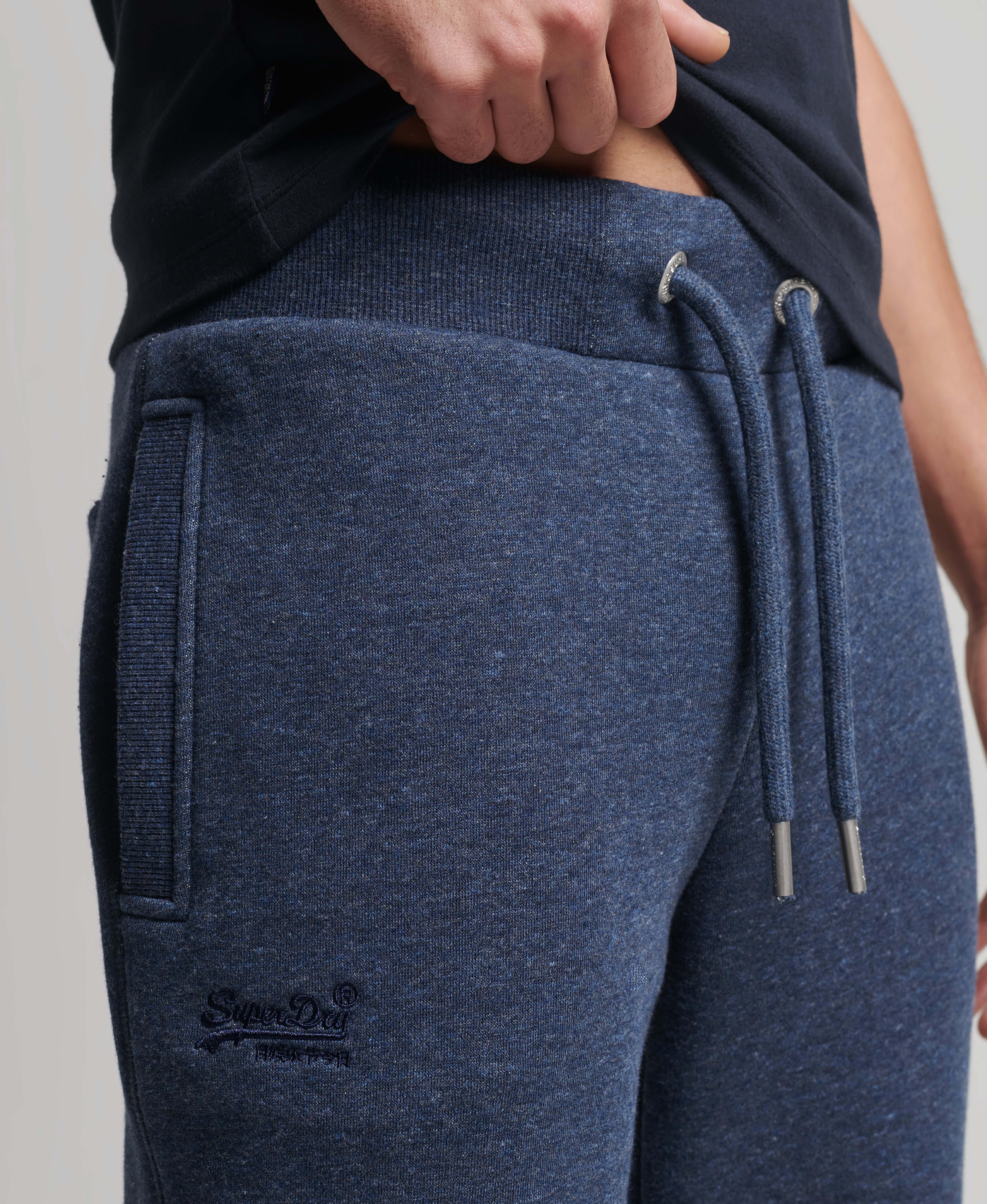 Superdry - VINTAGE LOGO EMB JOGGER - vintage navy marl - 4