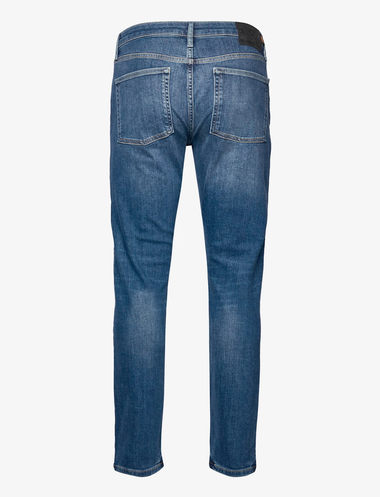 Superdry - VINTAGE SLIM STRAIGHT JEAN - džinsa bikses ar tievām starām - mercer mid blue - 1