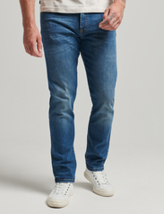 Superdry - VINTAGE SLIM STRAIGHT JEAN - slim jeans - mercer mid blue - 2
