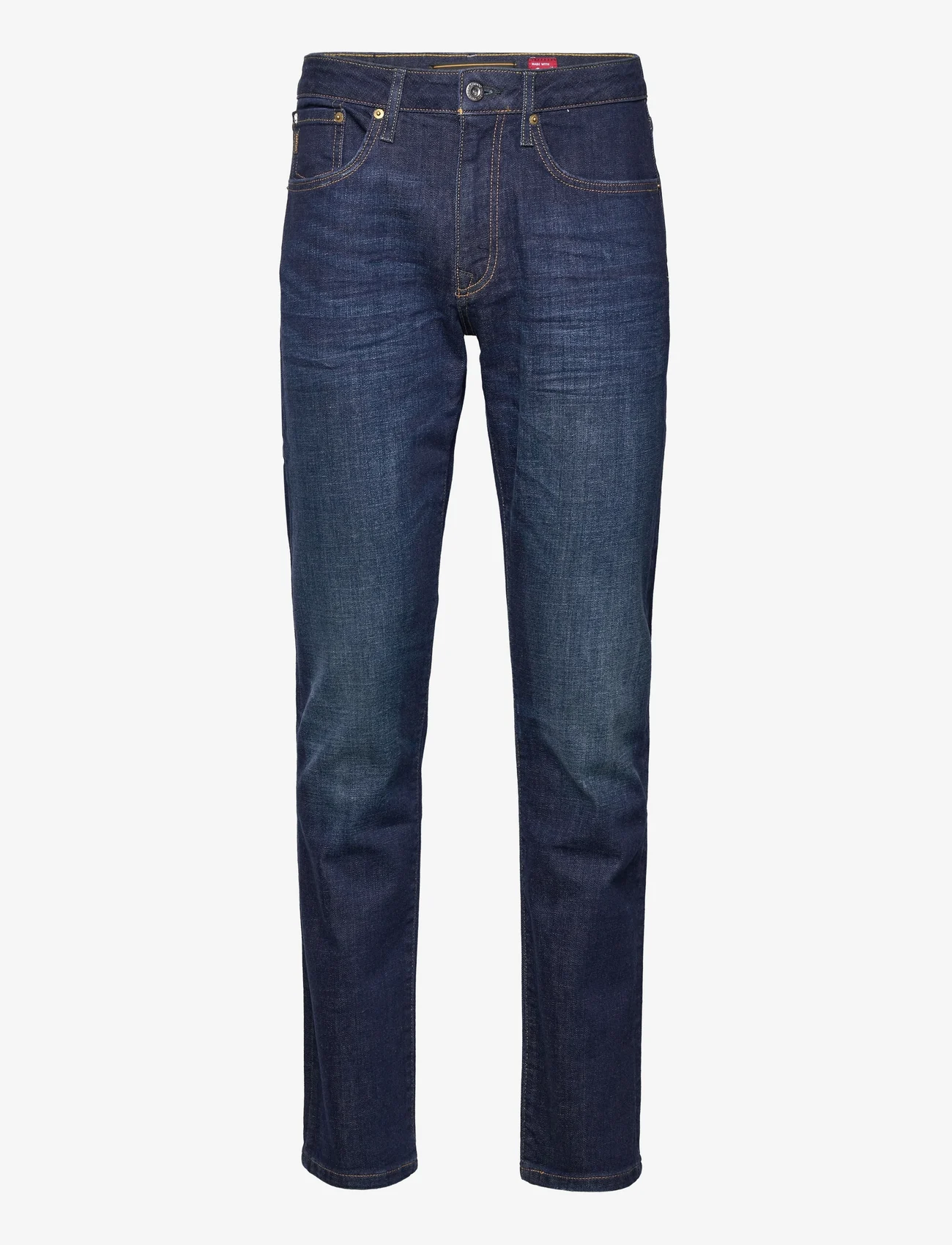 Superdry - VINTAGE SLIM STRAIGHT JEAN - džinsa bikses ar tievām starām - rutgers dark ink - 0