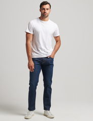 Superdry - VINTAGE SLIM STRAIGHT JEAN - slim jeans - rutgers dark ink - 3