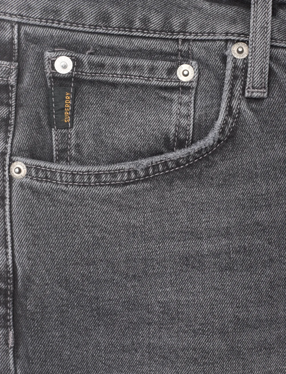 Superdry - VINTAGE SLIM JEANS - slim fit -farkut - clinton used grey - 5