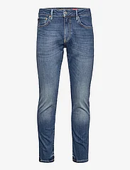 Superdry - VINTAGE SLIM JEANS - slim fit jeans - mercer mid blue - 0
