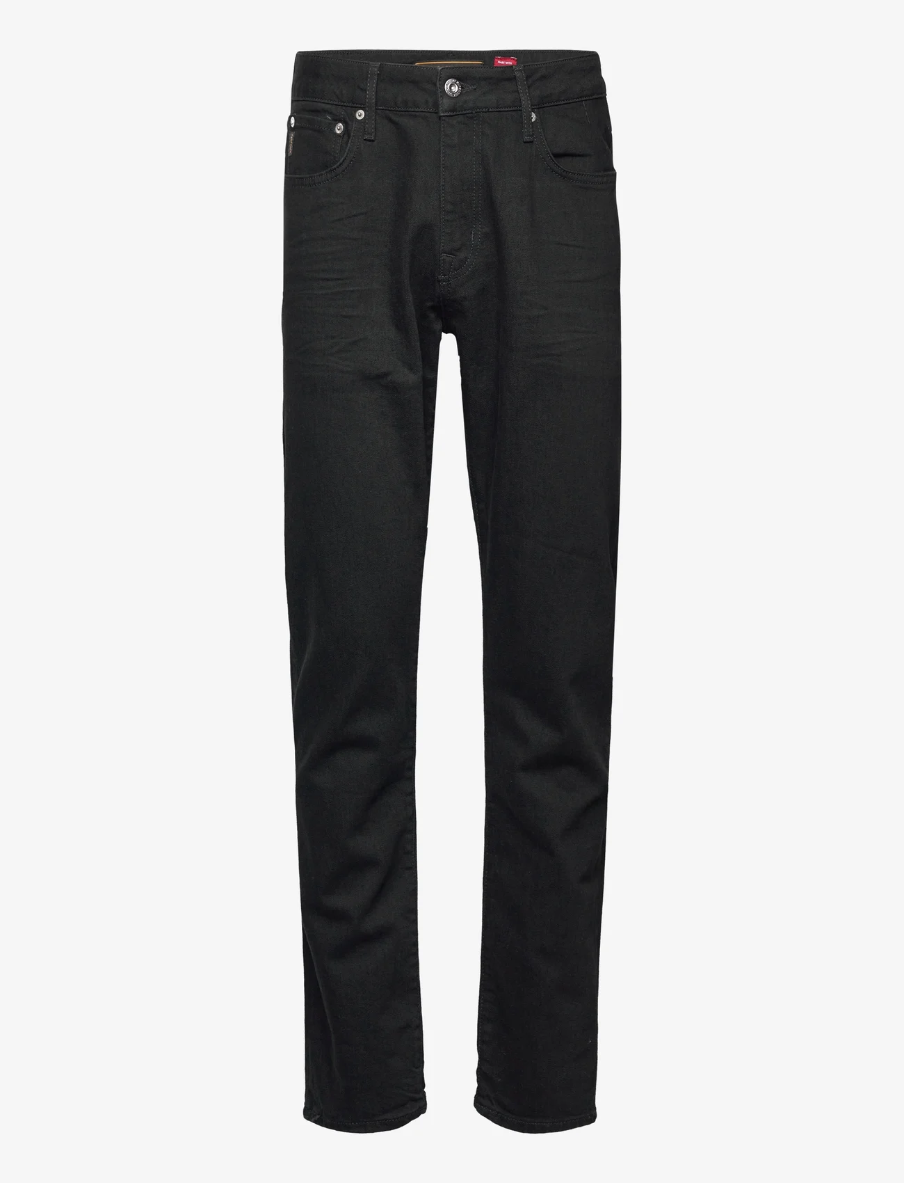 Superdry - VINTAGE SLIM JEANS - slim jeans - venom washed black - 0
