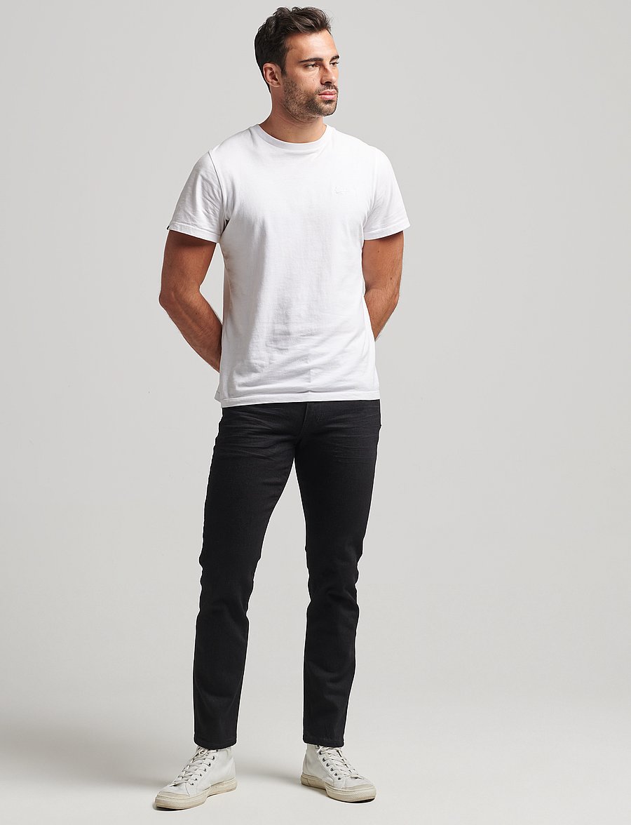 Superdry - VINTAGE SLIM JEANS - slim fit jeans - venom washed black - 3