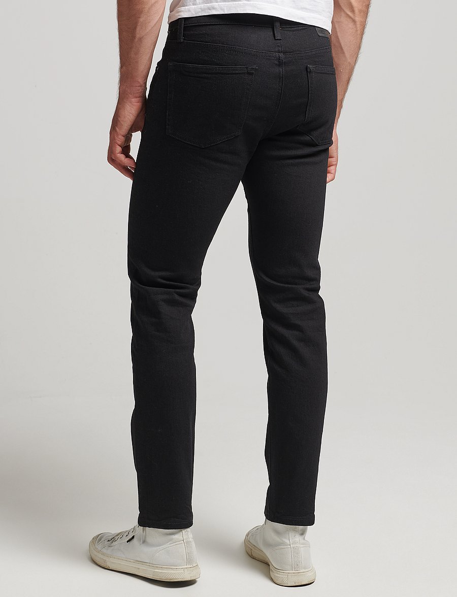 Superdry - VINTAGE SLIM JEANS - slim fit jeans - venom washed black - 4