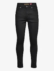 Superdry - VINTAGE SKINNY JEANS - skinny jeans - venom washed black - 0