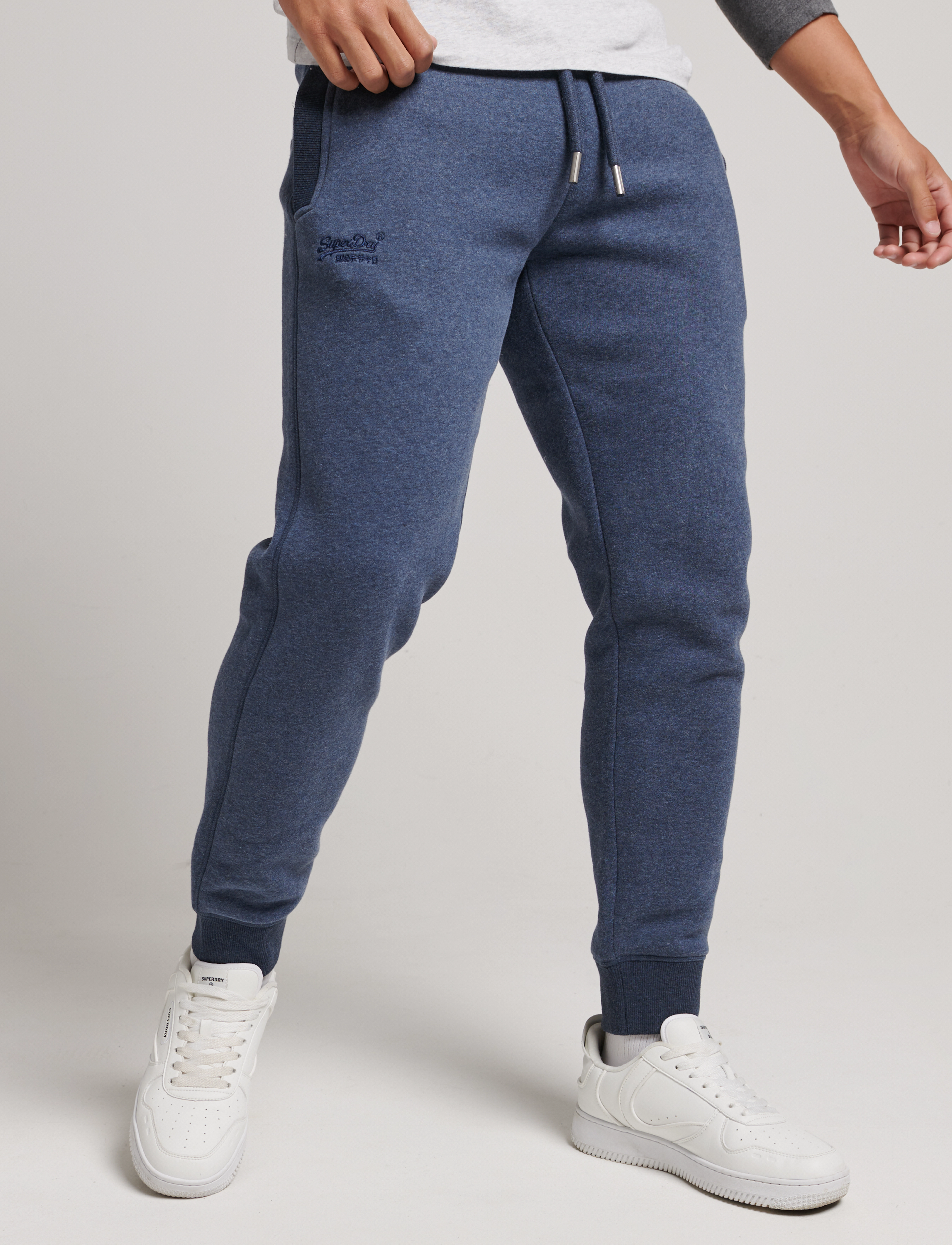 Superdry - VINTAGE LOGO EMB JOGGER - vintage navy marl - 2