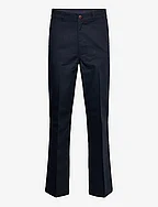 STRAIGHT CHINO TROUSERS - ECLIPSE NAVY