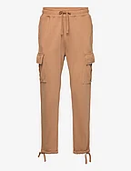RELAXED CARGO JOGGERS - CLASSIC CAMEL