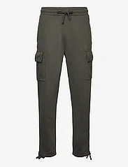 Superdry - RELAXED CARGO JOGGERS - sweatpants & joggingbukser - dark grey green - 0