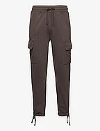 RELAXED CARGO JOGGERS - DUSK BROWN