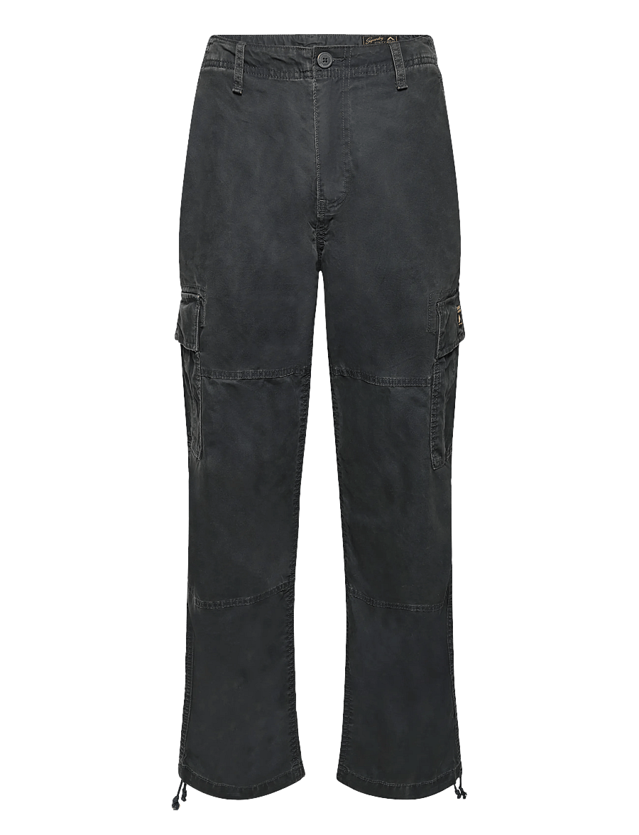 Superdry - BAGGY CARGO PANTS - cargo pants - eclipse navy - 1