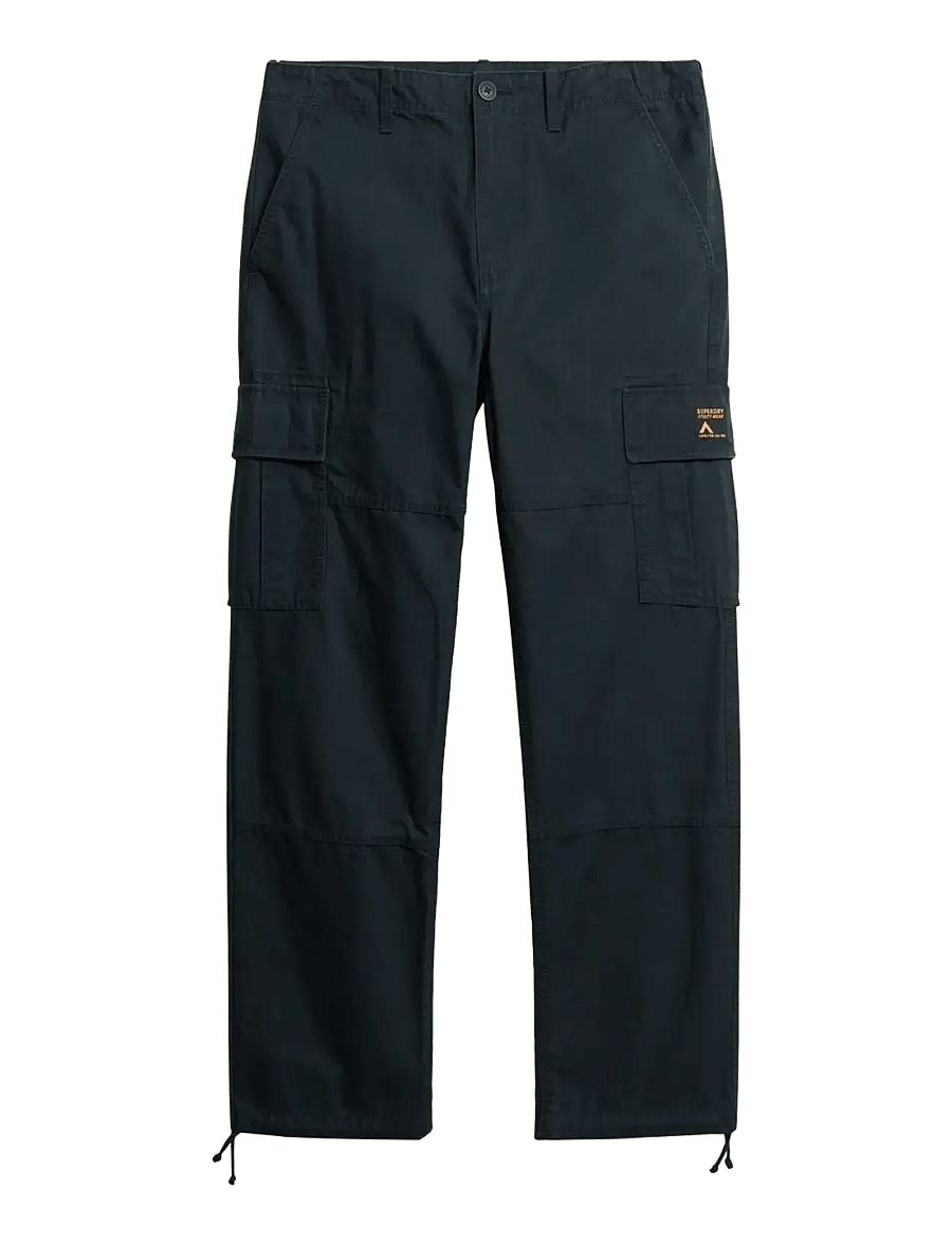 Superdry - BAGGY CARGO PANTS - eclipse navy - 1