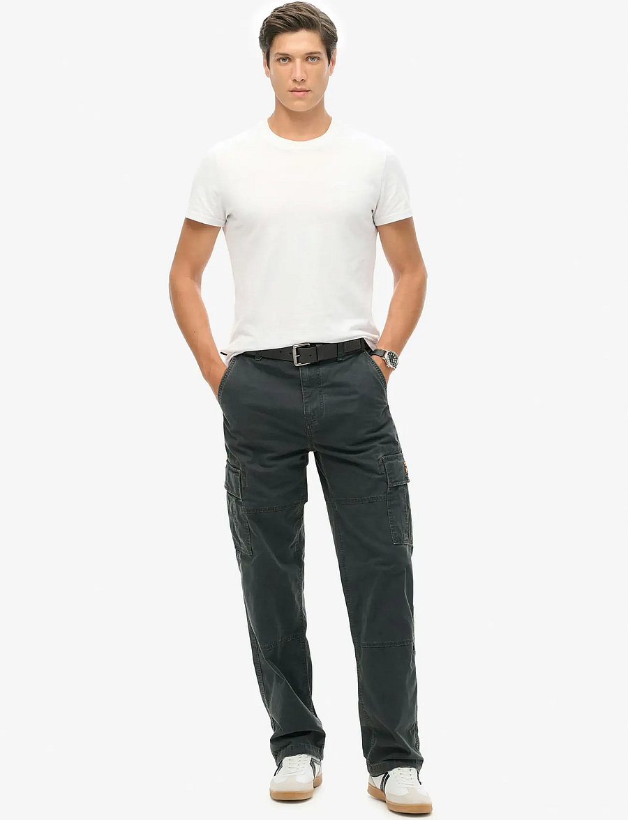 Superdry - BAGGY CARGO PANTS - eclipse navy - 0