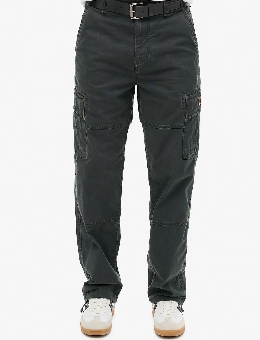 Superdry - BAGGY CARGO PANTS - eclipse navy - 2