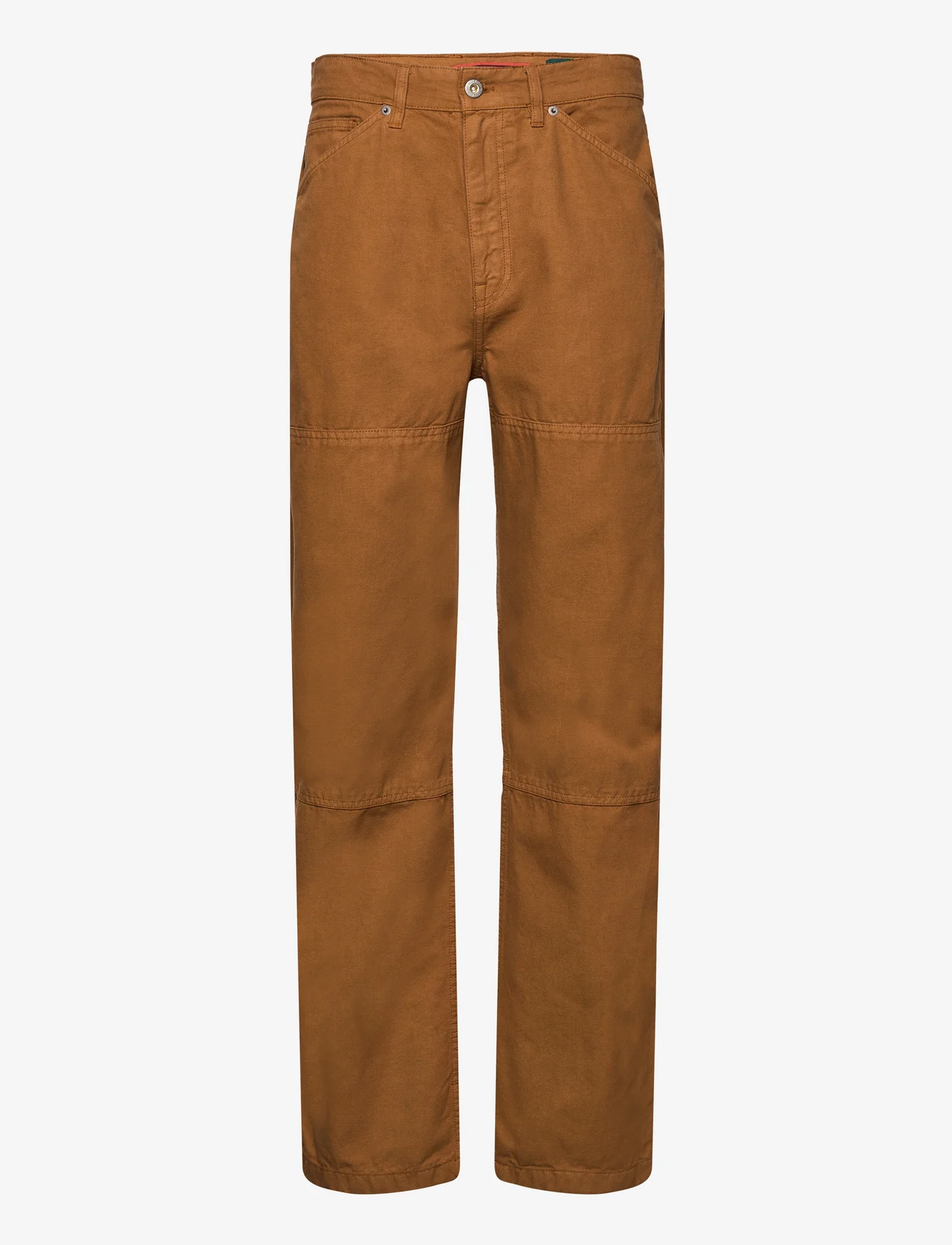 Superdry - CARPENTER PANT - loose jeans - denim co tobacco brown - 0