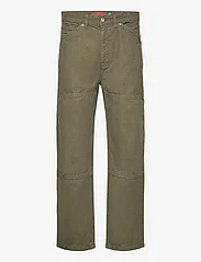Superdry - CARPENTER PANT - loose jeans - rich moss green - 0