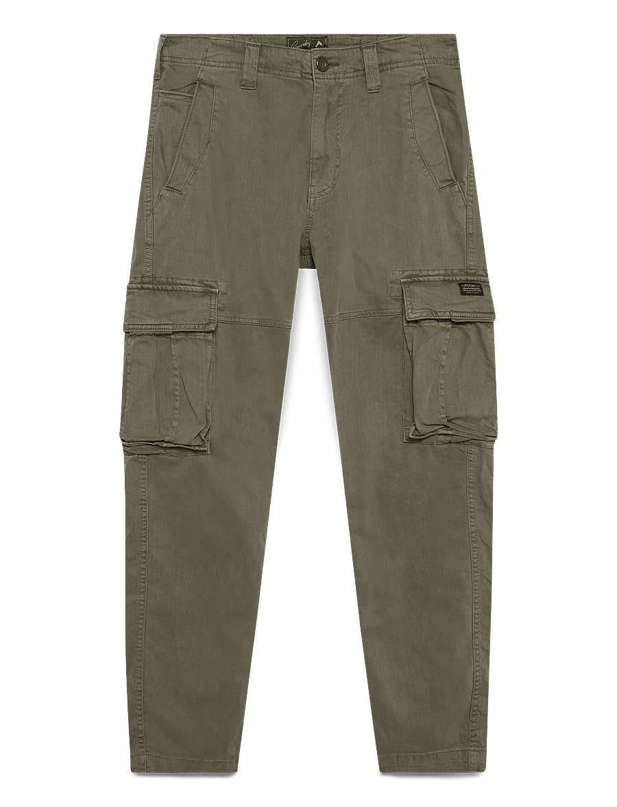 Superdry - CORE CARGO PANT - cargo pants - chive green - 2