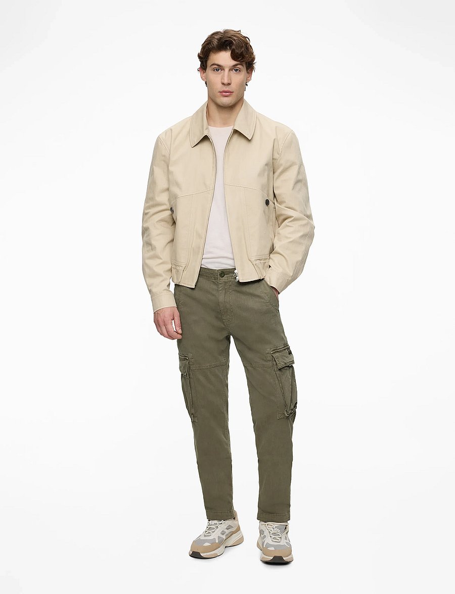 Superdry - CORE CARGO PANT - cargo pants - chive green - 3
