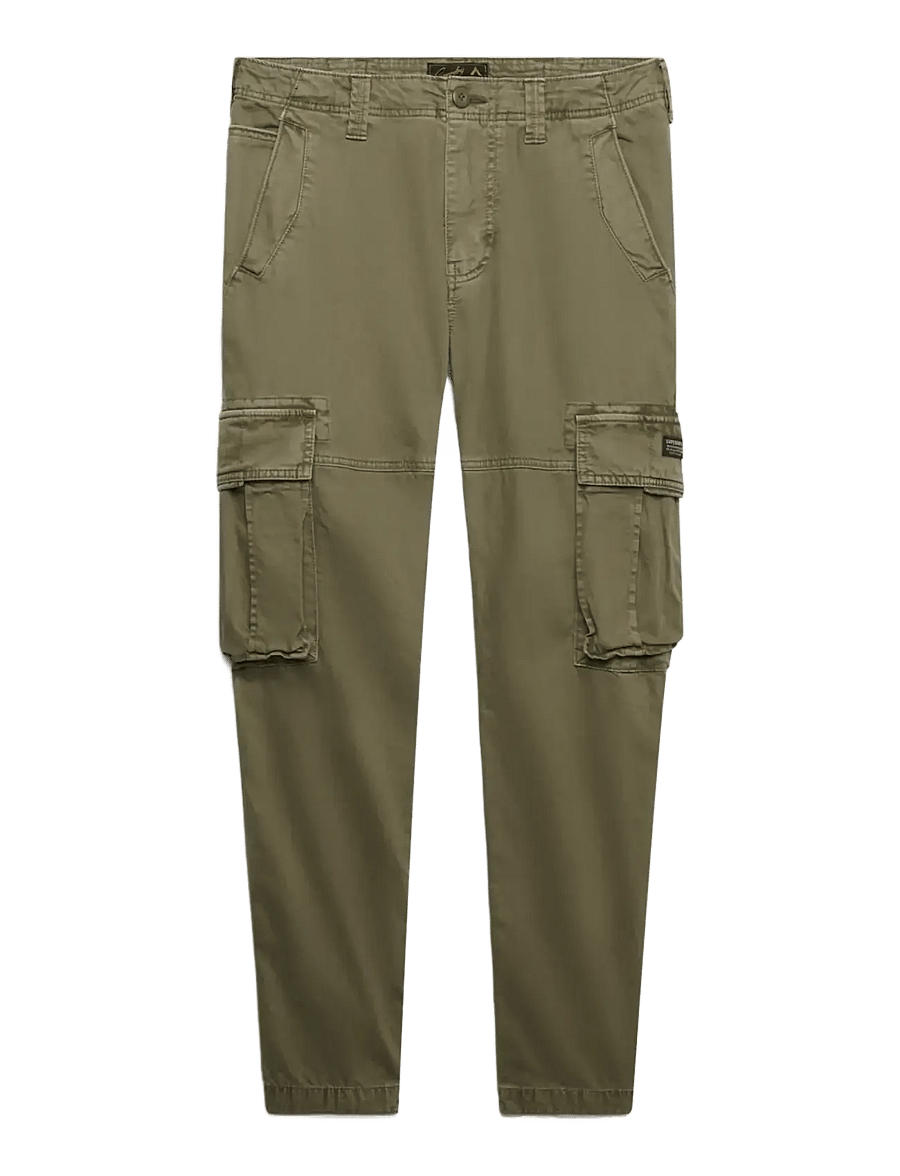 Superdry - CORE CARGO PANT - cargohosen - dusty olive green - 1