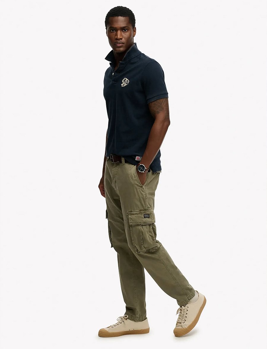 Superdry - CORE CARGO PANT - cargohosen - dusty olive green - 5