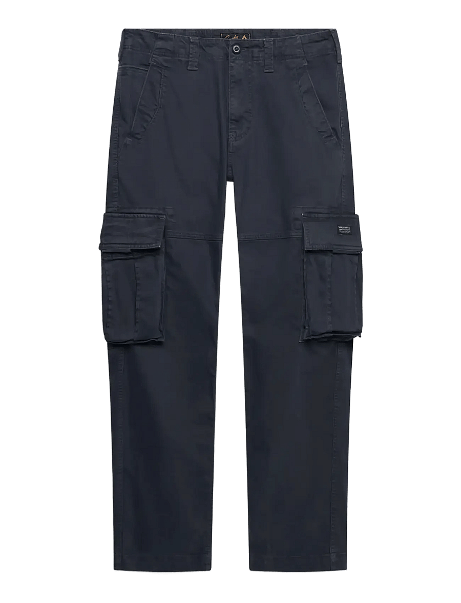 Superdry - CORE CARGO PANT - cargohosen - french navy - 1