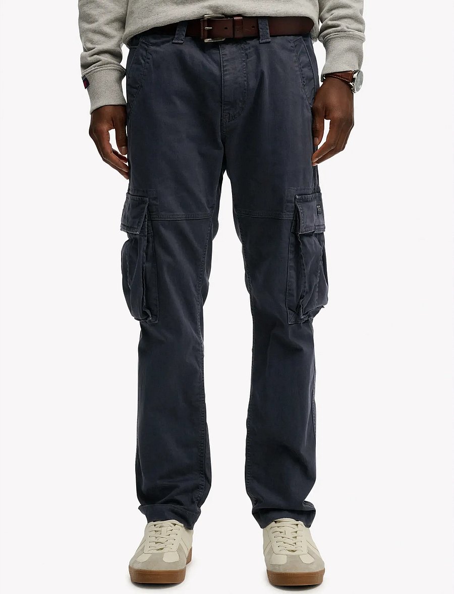 Superdry - CORE CARGO PANT - cargohosen - french navy - 2