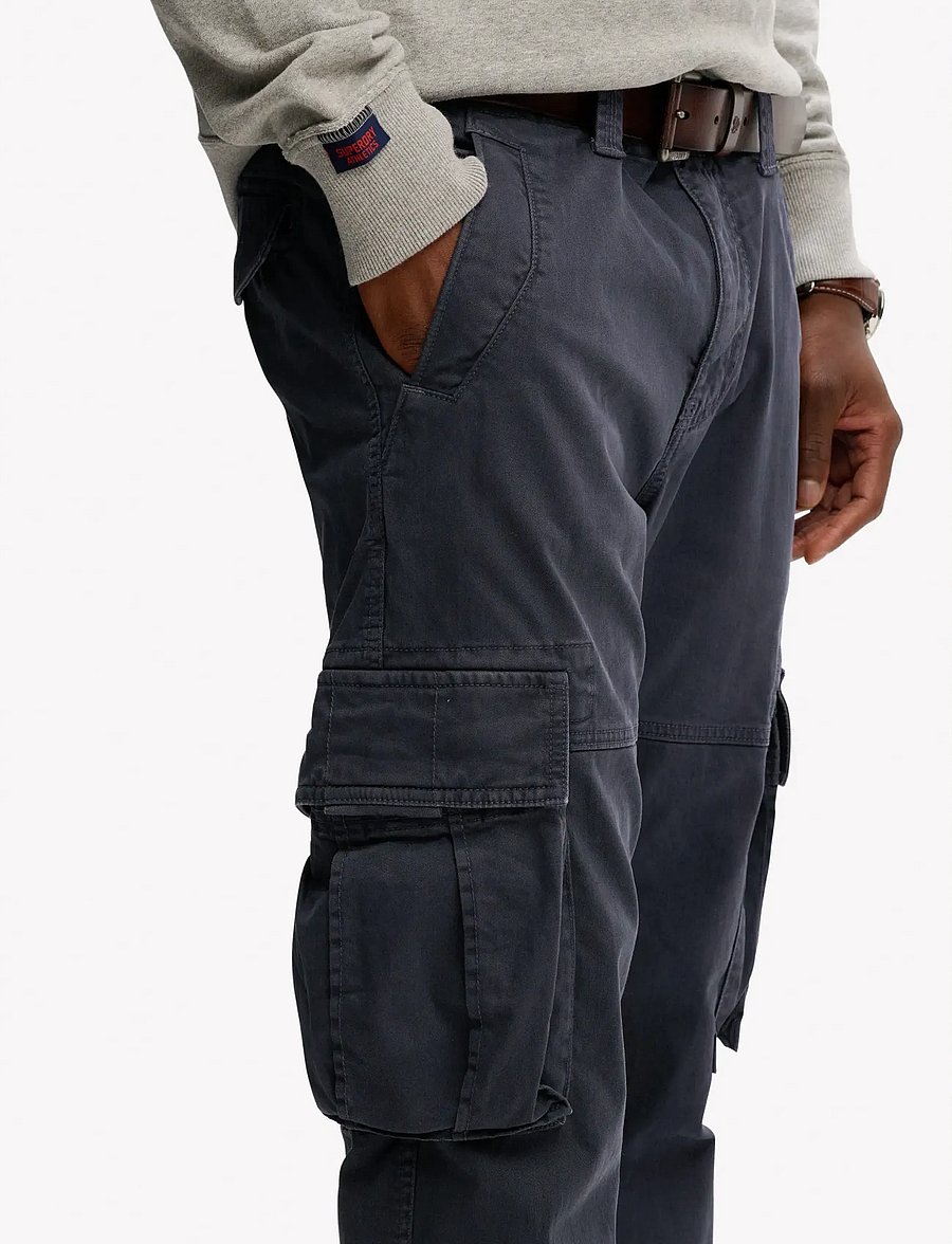 Superdry - CORE CARGO PANT - cargohosen - french navy - 4