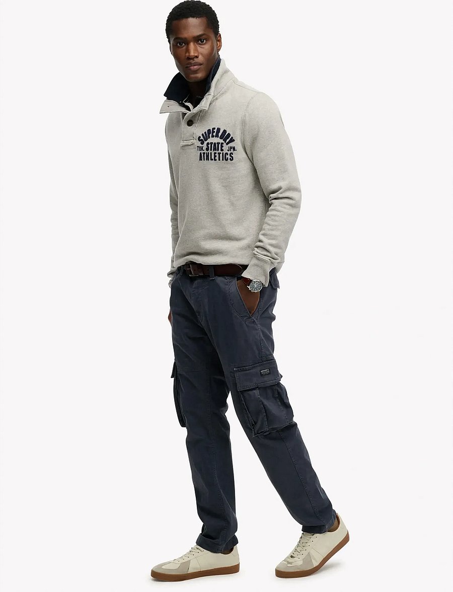 Superdry - CORE CARGO PANT - cargohosen - french navy - 5
