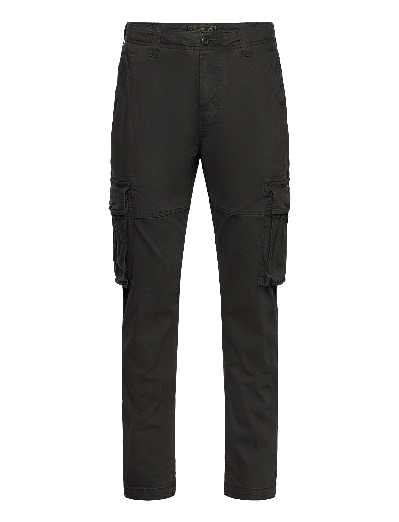 Superdry - CORE CARGO PANT - cargobyxor - washed black - 1