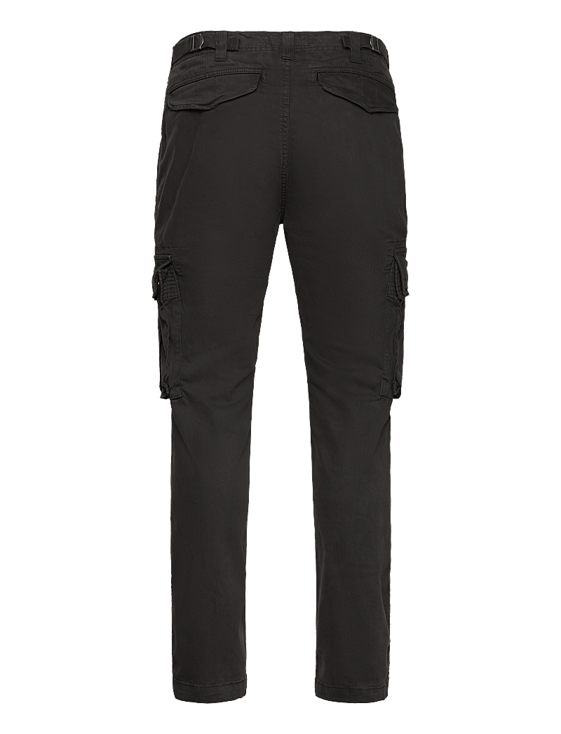 Superdry - CORE CARGO PANT - cargobyxor - washed black - 2