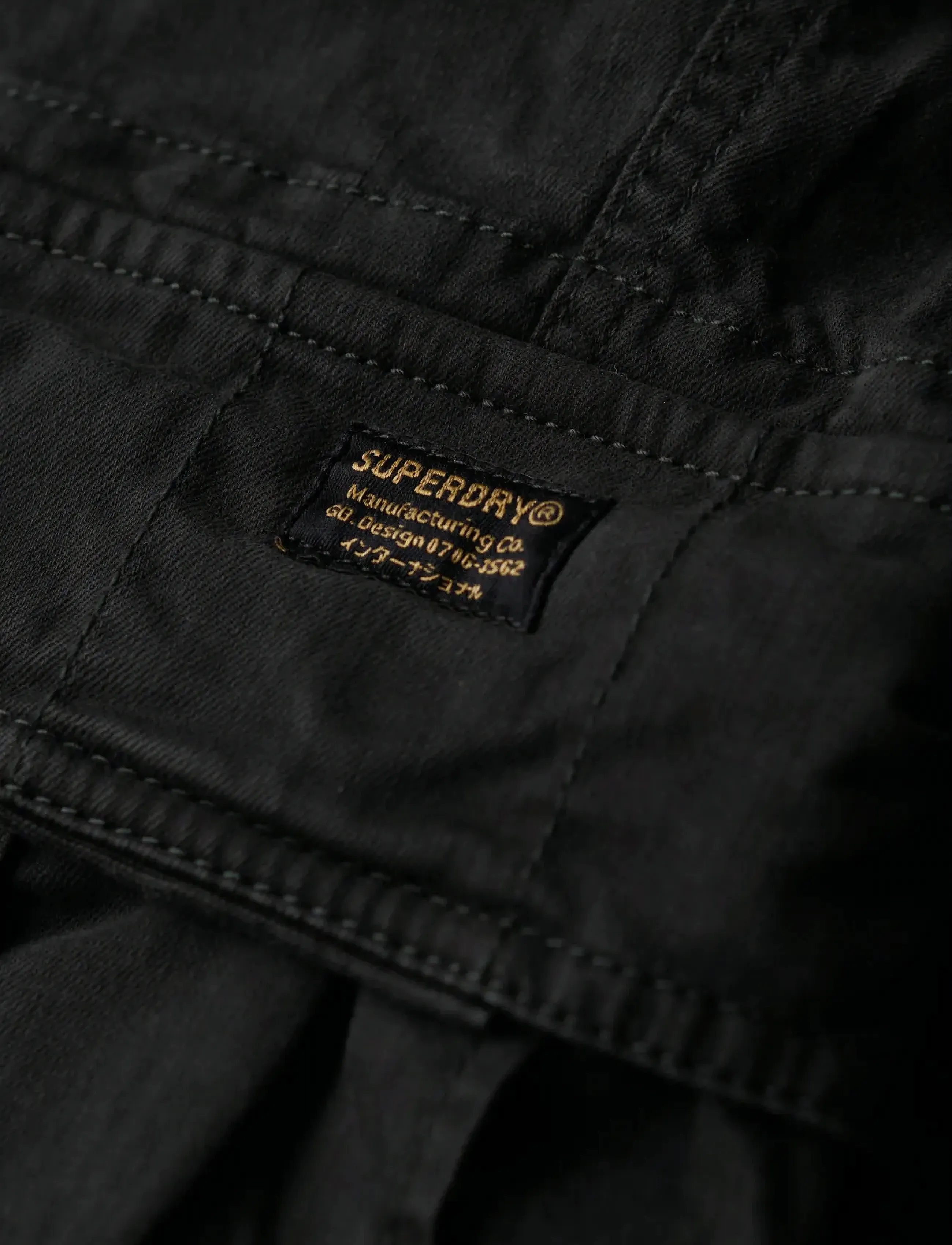 Superdry - CORE CARGO PANT - cargo püksid - washed black - 4