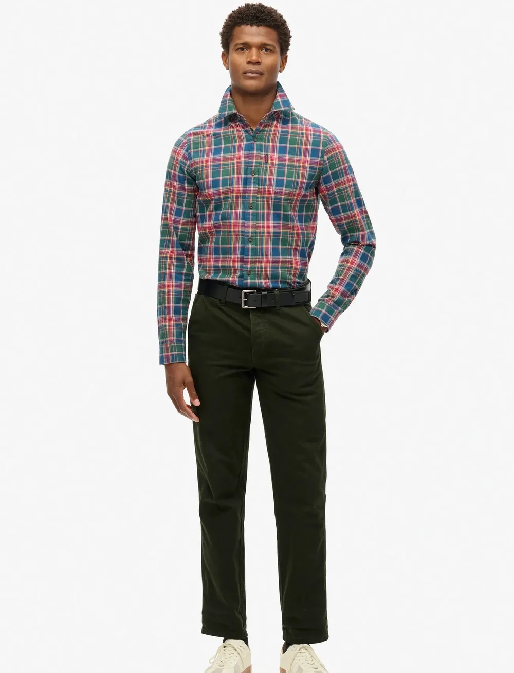 Superdry - MERCHANT 5 POCKET WORK PANT - loose jeans - surplus goods olive green - 0