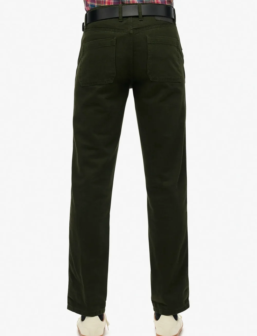 Superdry - MERCHANT 5 POCKET WORK PANT - loose jeans - surplus goods olive green - 4