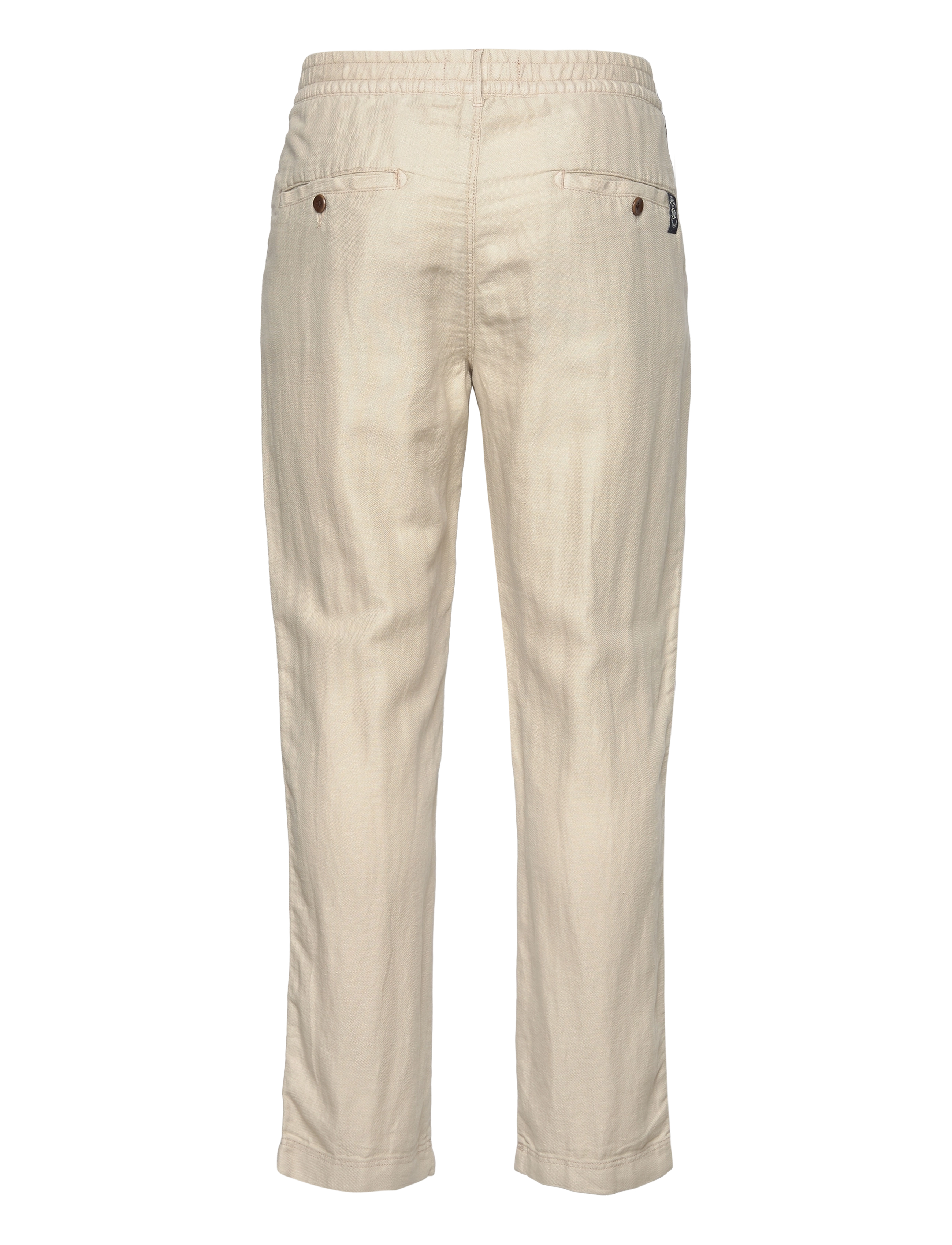 Superdry - MERCHANT LINEN PANT - linnebyxor - abbey stone - 2