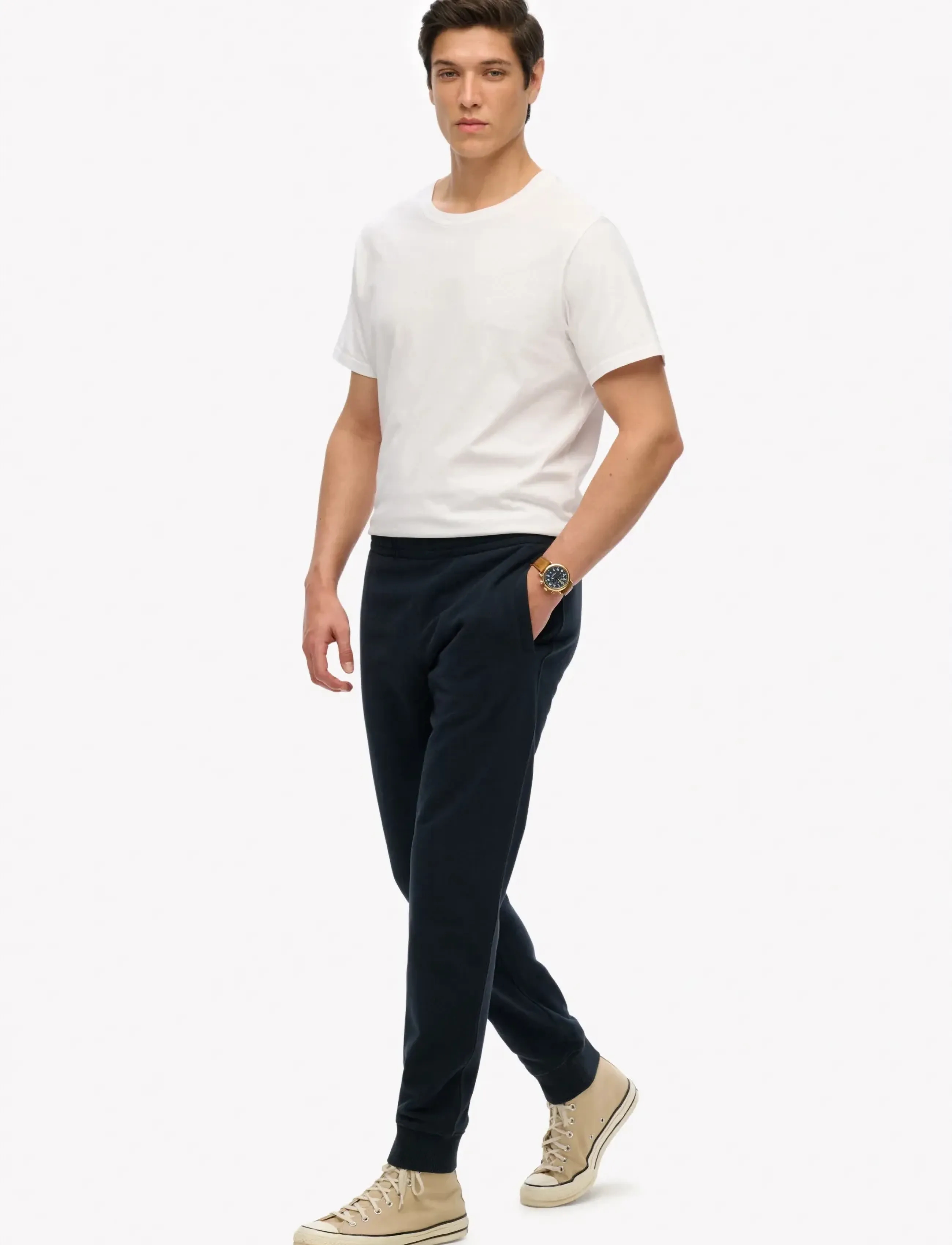 Superdry - ESSENTIAL LOGO JOGGERS HB - men - eclipse navy - 5