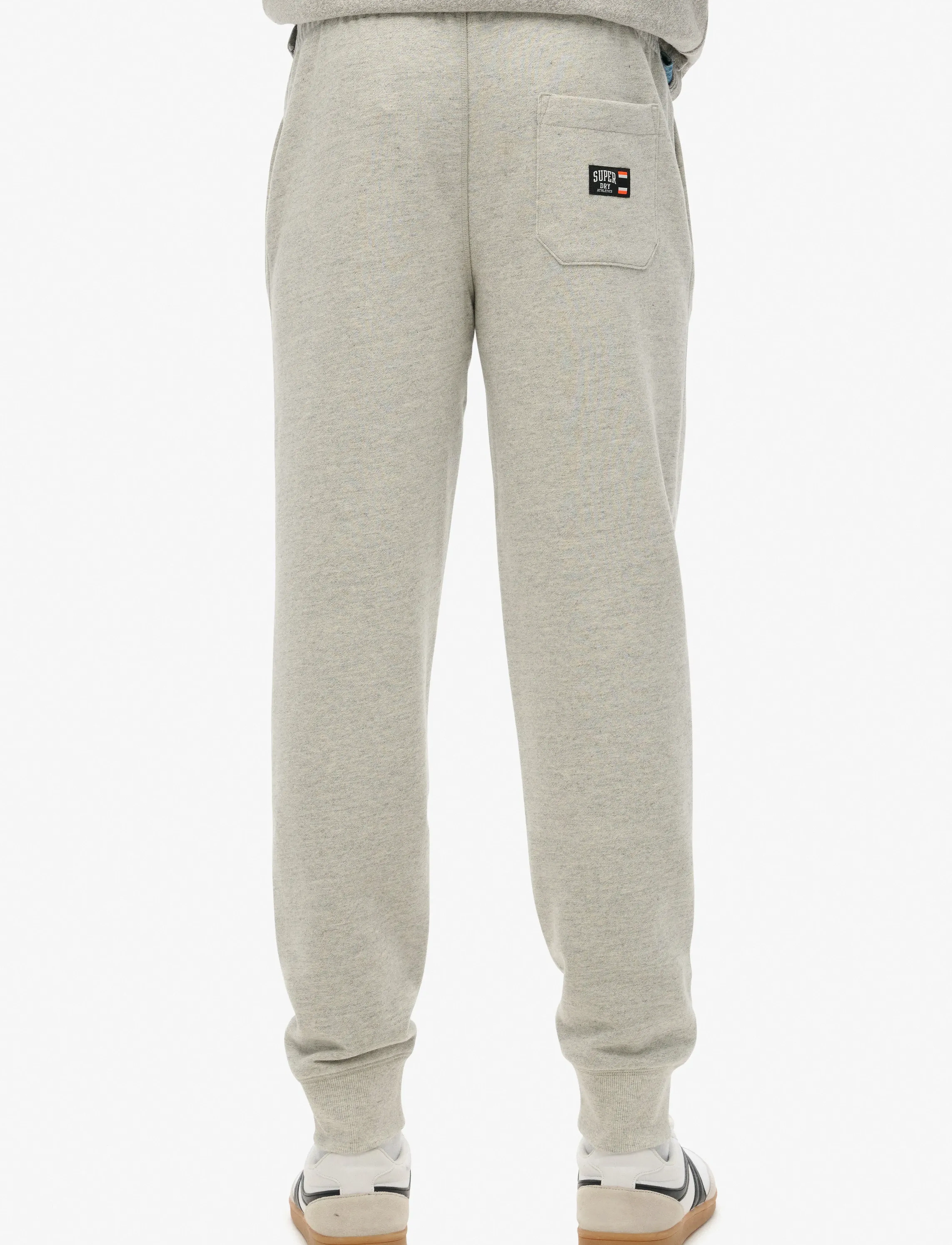 Superdry - ESSENTIAL LOGO JOGGERS HB - mænd - varsity grey grindle - 4