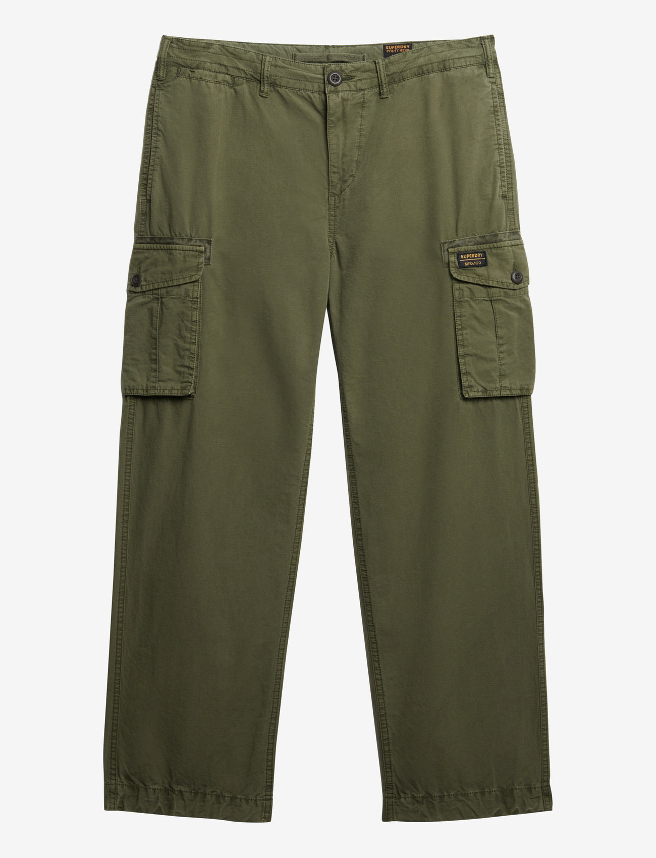 Superdry - PARACHUTE LIGHT CARGO PANT - sügisesed riided - chive green - 1