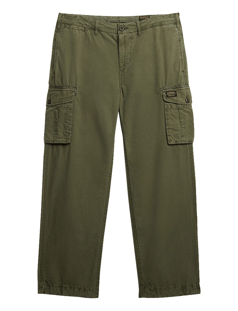 Superdry - PARACHUTE LIGHT CARGO PANT - cargohose - chive green - 1