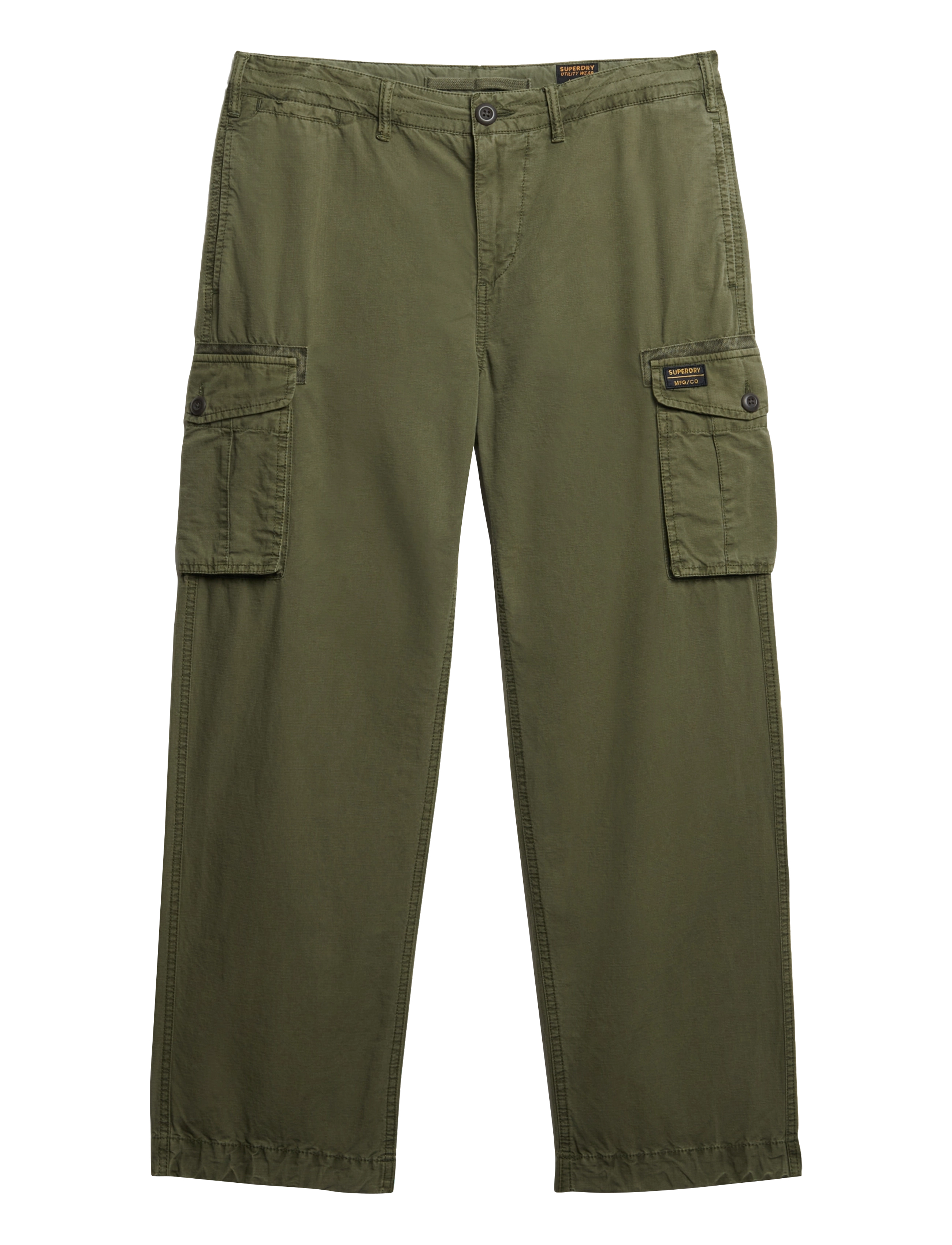 Superdry PARACHUTE LIGHT CARGO PANT - Cargo-housut - CHIVE GREEN / khaki/green