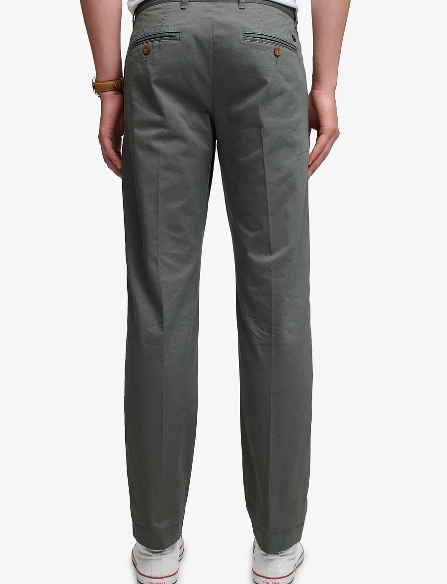 Superdry - PREMIUM REGULAR CHINO - chino-püksid - balsam green - 2