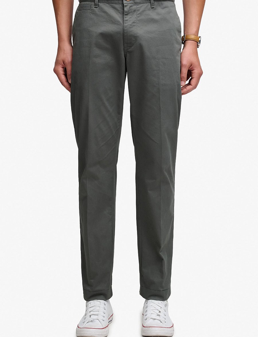 Superdry - PREMIUM REGULAR CHINO - chino-püksid - balsam green - 3