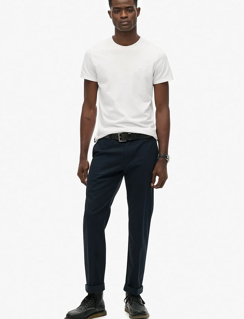 Superdry - PREMIUM REGULAR CHINO - chinos - eclipse navy - 0